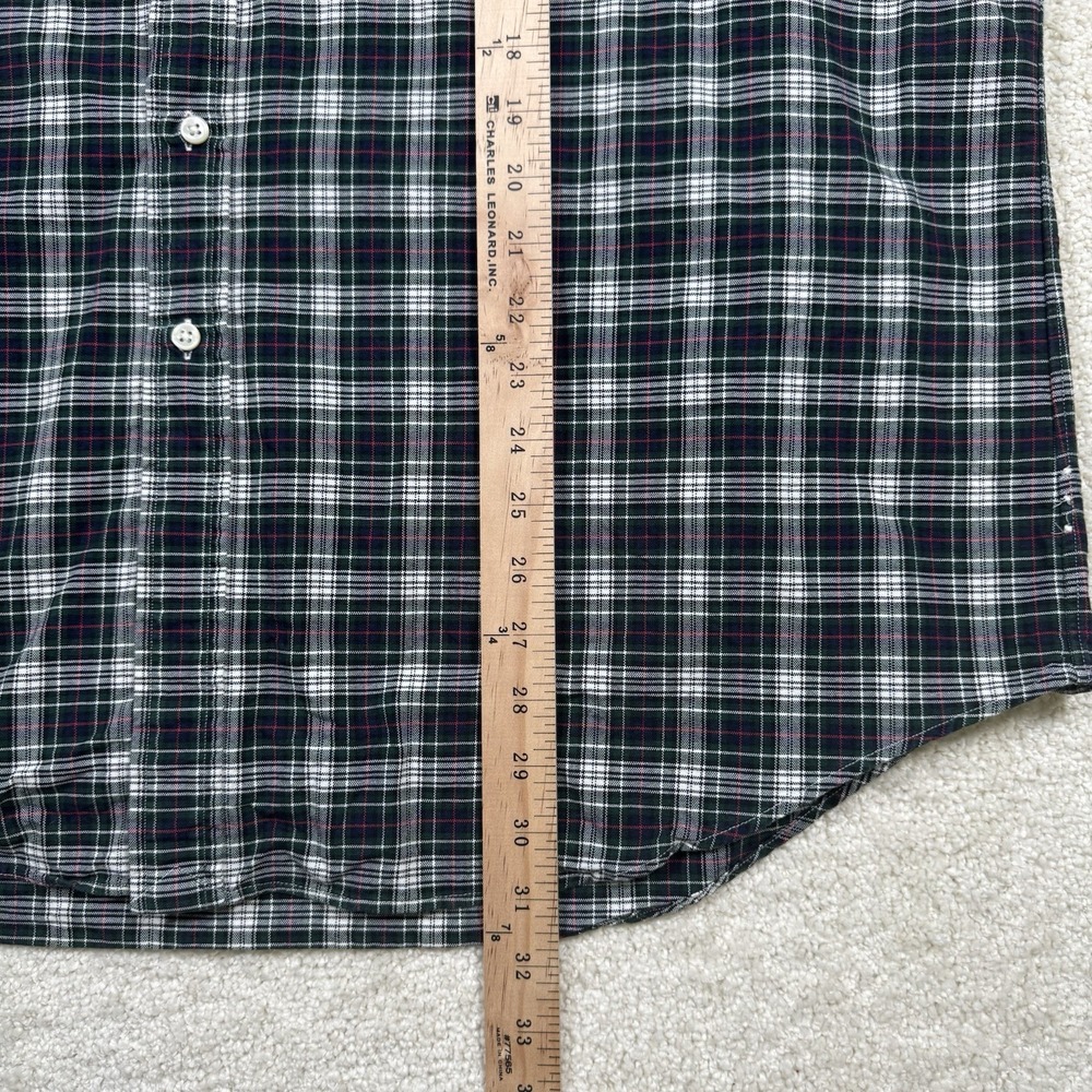 Polo Ralph Lauren Men XXL Cotton Multicolor Plaid Long Sleeve Button Front Shirt - Picture 6 of 7